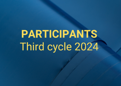 Third cycle 2024 – Participants